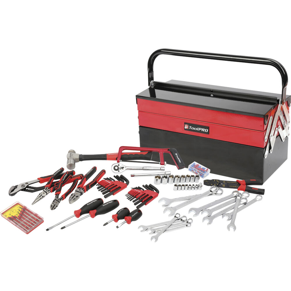 ToolPRO Tool Kit Cantilever 115 Piece Supercheap Auto New Zealand