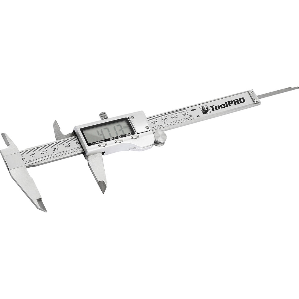 ToolPRO 150mm Digital Vernier Caliper with Case Supercheap Auto New