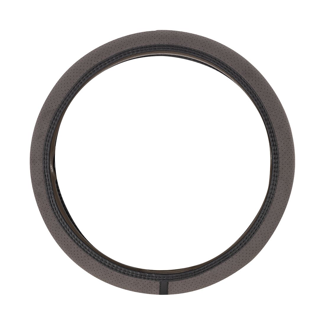 SCA Soft Steering Wheel Cover Suede Charcoal, , scanz_hi-res