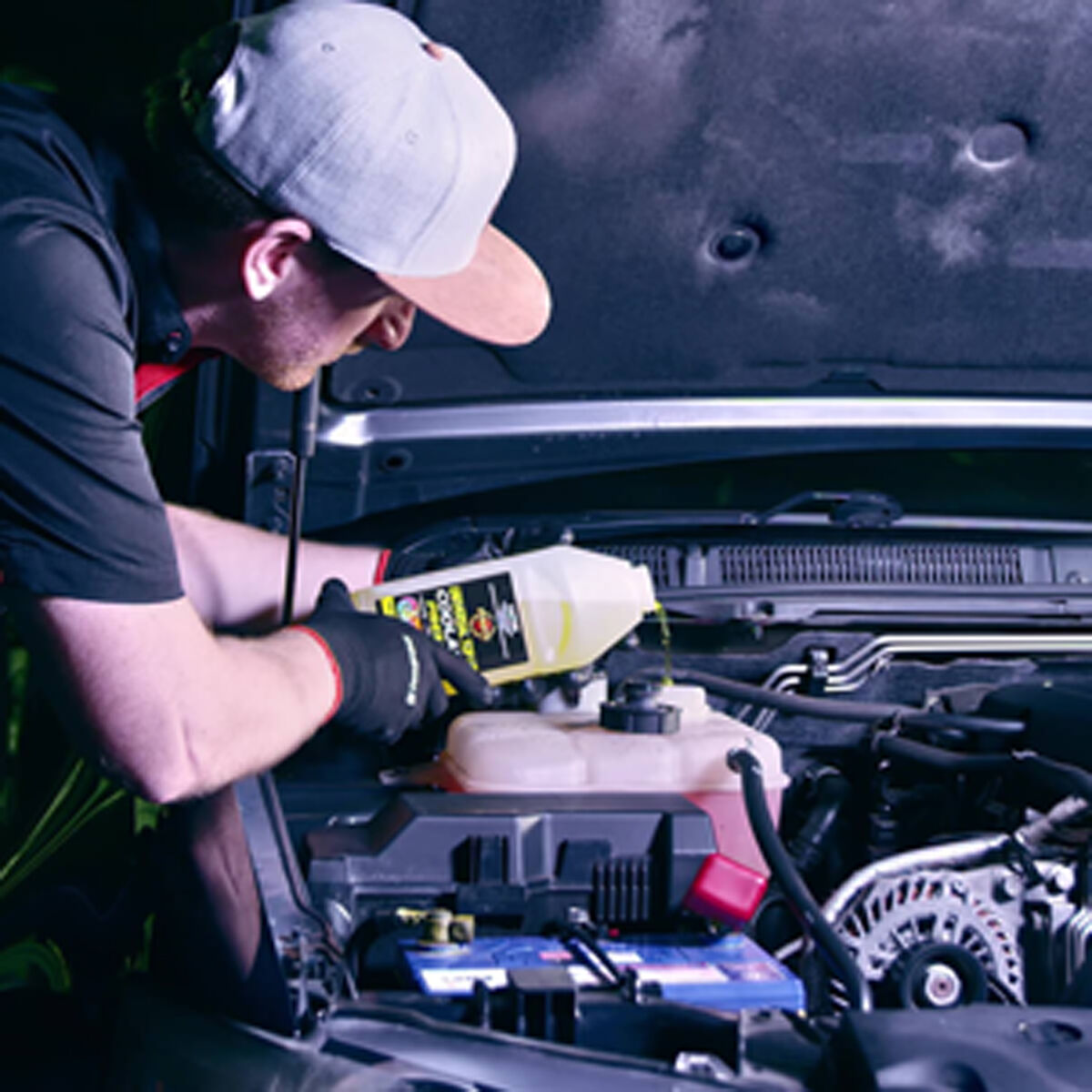 Penrite Yellow Universal Top Up Coolant Premix - 1 Litre, , scanz_hi-res