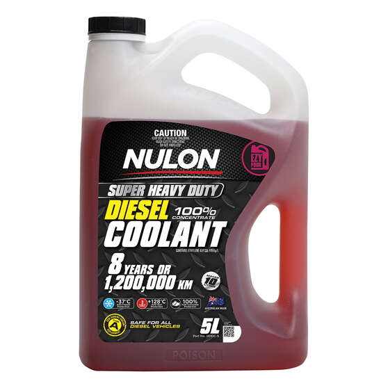 Nulon Red Heavy Duty Diesel Coolant Concentrate - 5 Litres, , scanz_hi-res