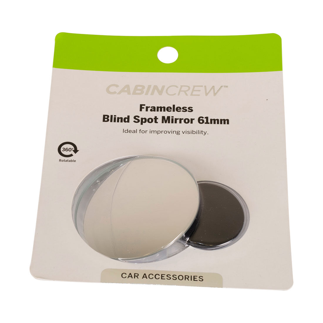 Cabin Crew Blind Spot Mirror - Aluminium 61mm, , scanz_hi-res