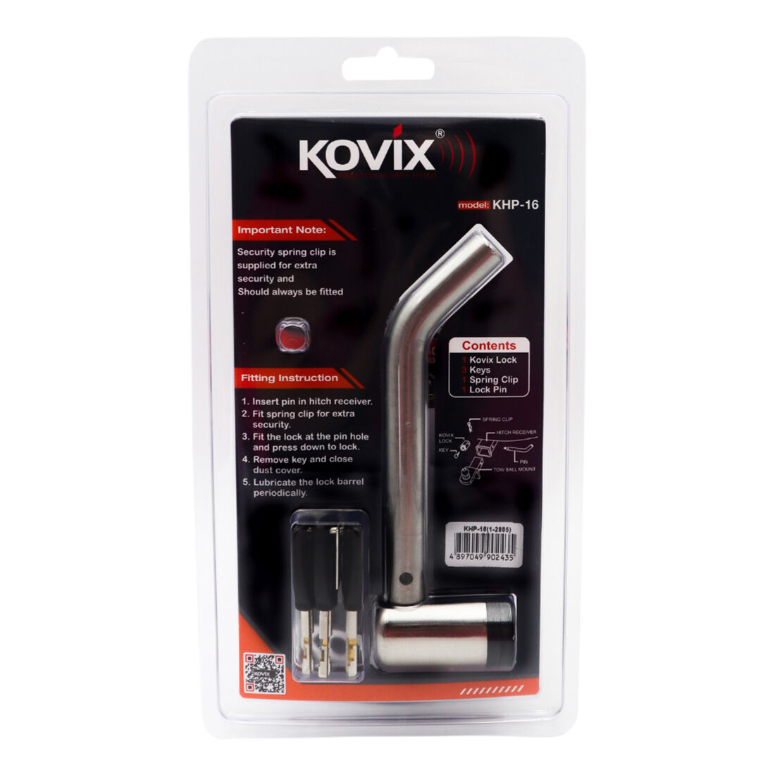 Kovix Hitch Pin Lock, , scanz_hi-res