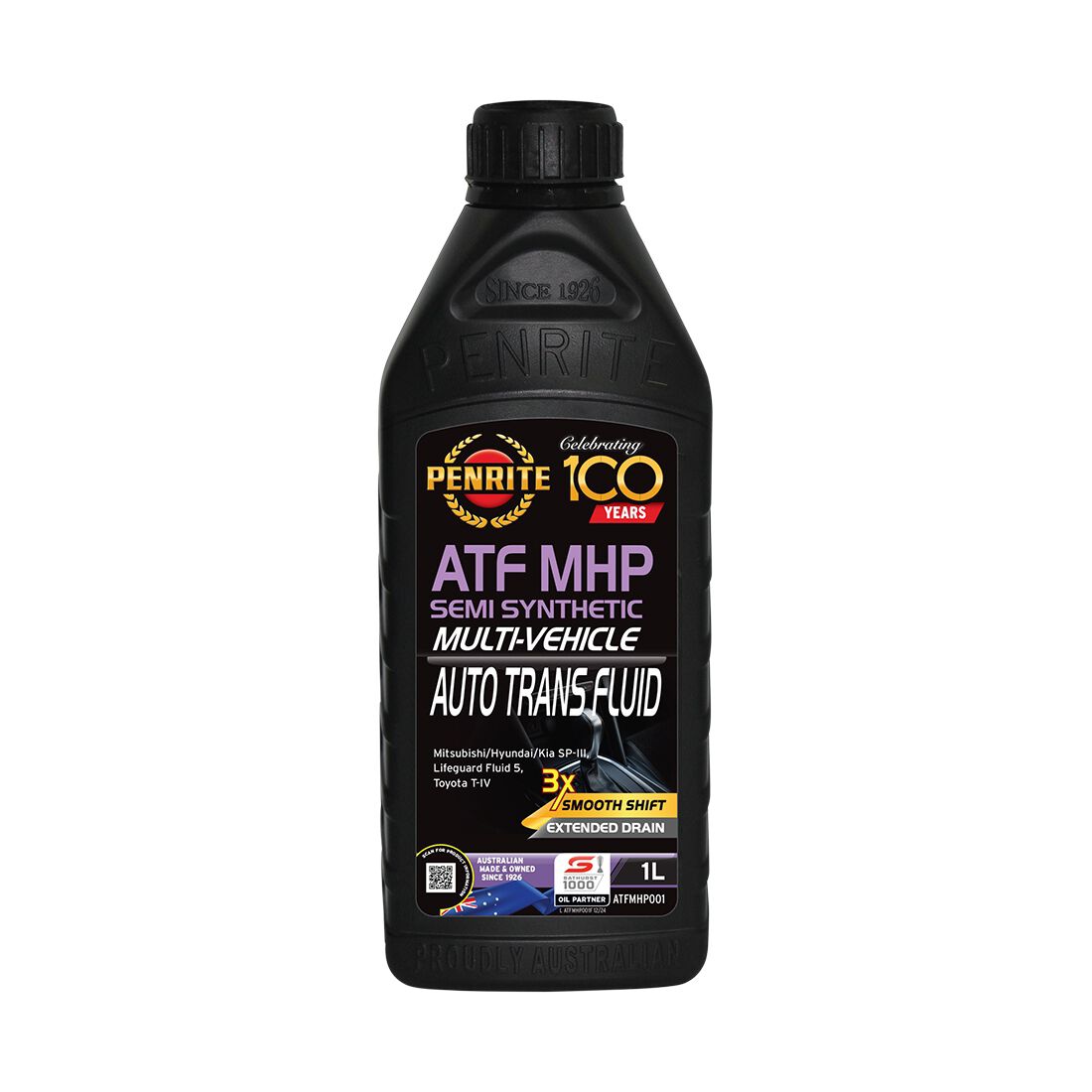 Penrite Automatic Transmission Fluid - Semi-Synthetic, MHP, 1 Litre, , scanz_hi-res
