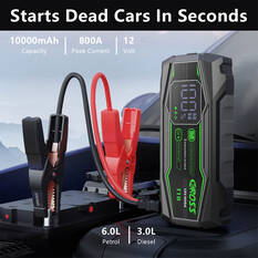 CAROSS T18 12V 800A Compact Smart Lithium Jump Starter With Built-in 3 Mode Light, , scanz_hi-res