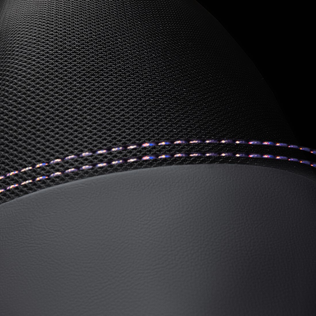 SCA Ombre Bling Leather Look Front Seat Covers, , scanz_hi-res