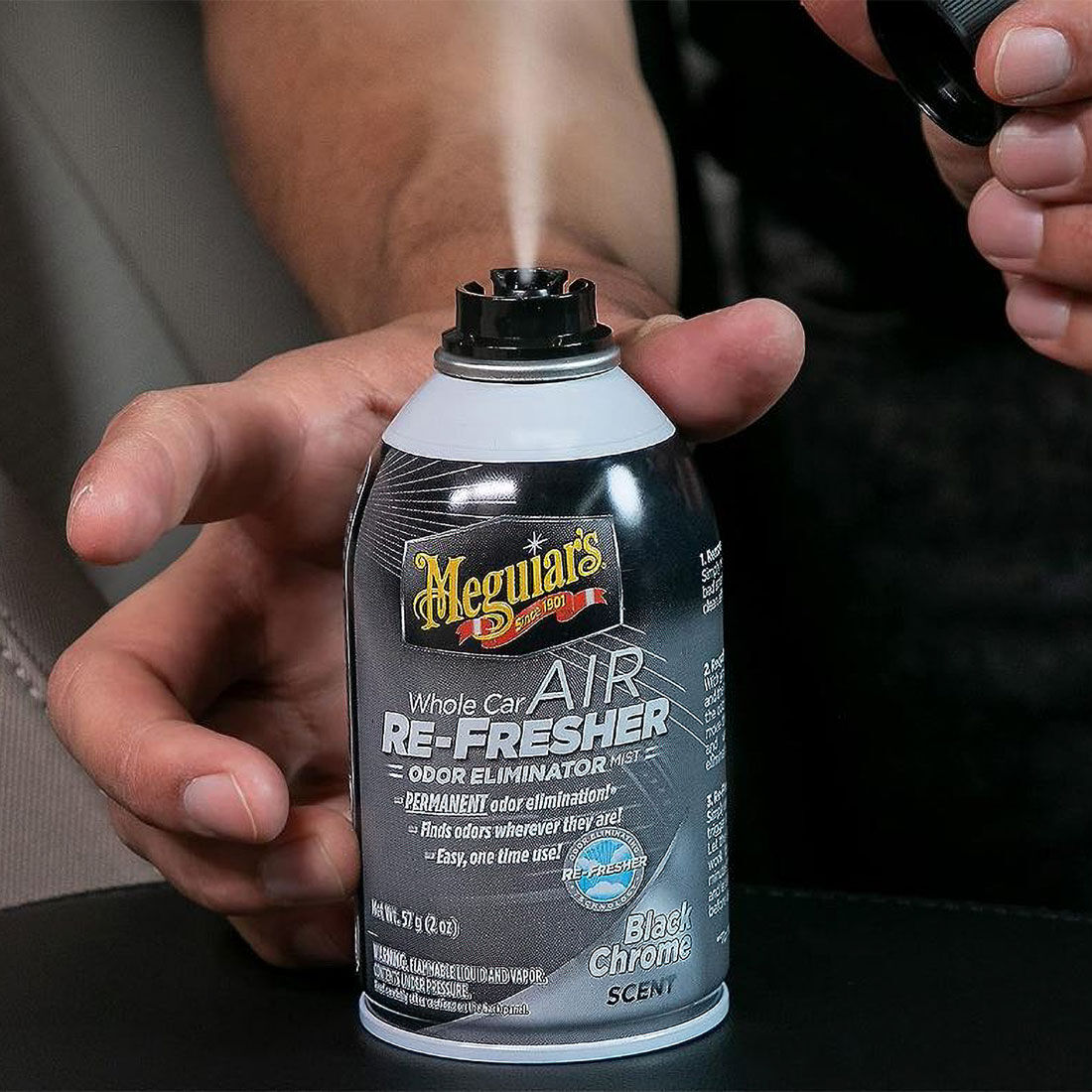Meguiar's Air Re-Fresher - Black Chrome, 57g, , scanz_hi-res