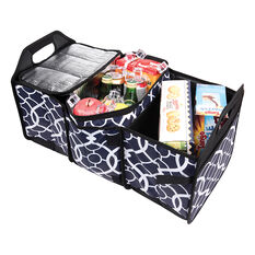 Cabin Crew Organiser Triple Boot with Cooler Navy/White, , scanz_hi-res