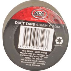 Duct Tape - Black, 48mm x 30m, , scanz_hi-res