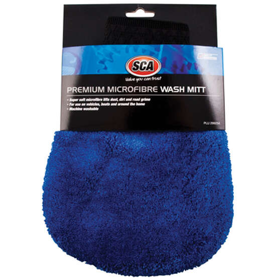 SCA Premium Microfibre Wash Mitt, , scanz_hi-res
