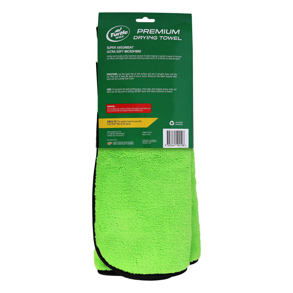 Turtle Wax Premium Drying Towel 900 x 600mm, , scanz_hi-res