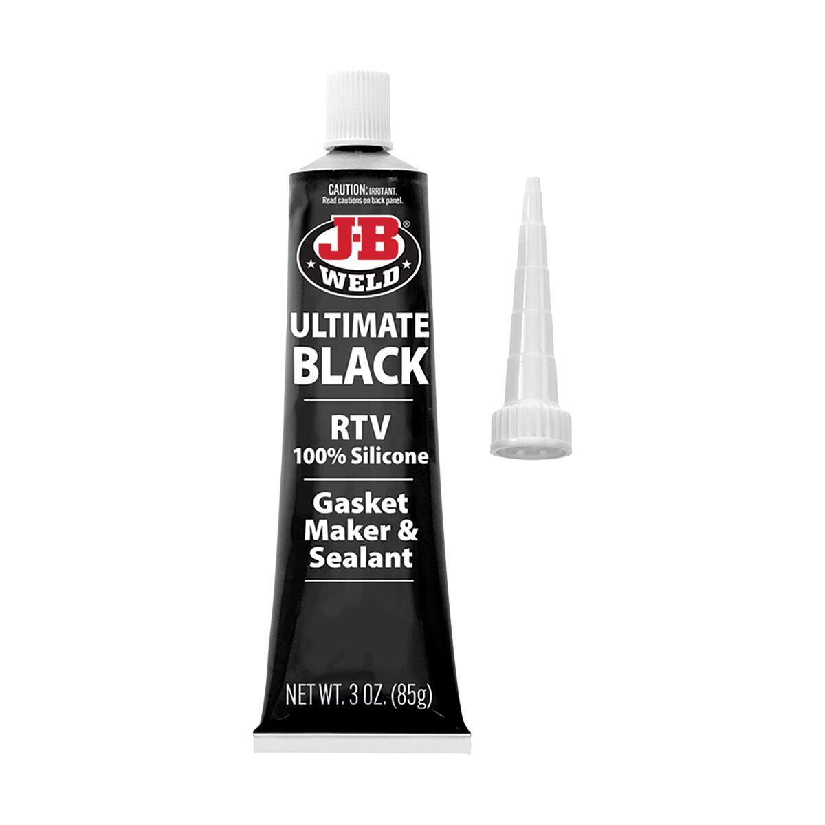 JB Weld Ultimate Black RTV Gasket Maker and Sealant 85g, , scanz_hi-res