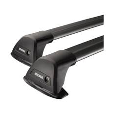 Yakima Aero Flush Bar 100 & 105cm Black Roof Rack Pair - S26YB, , scanz_hi-res