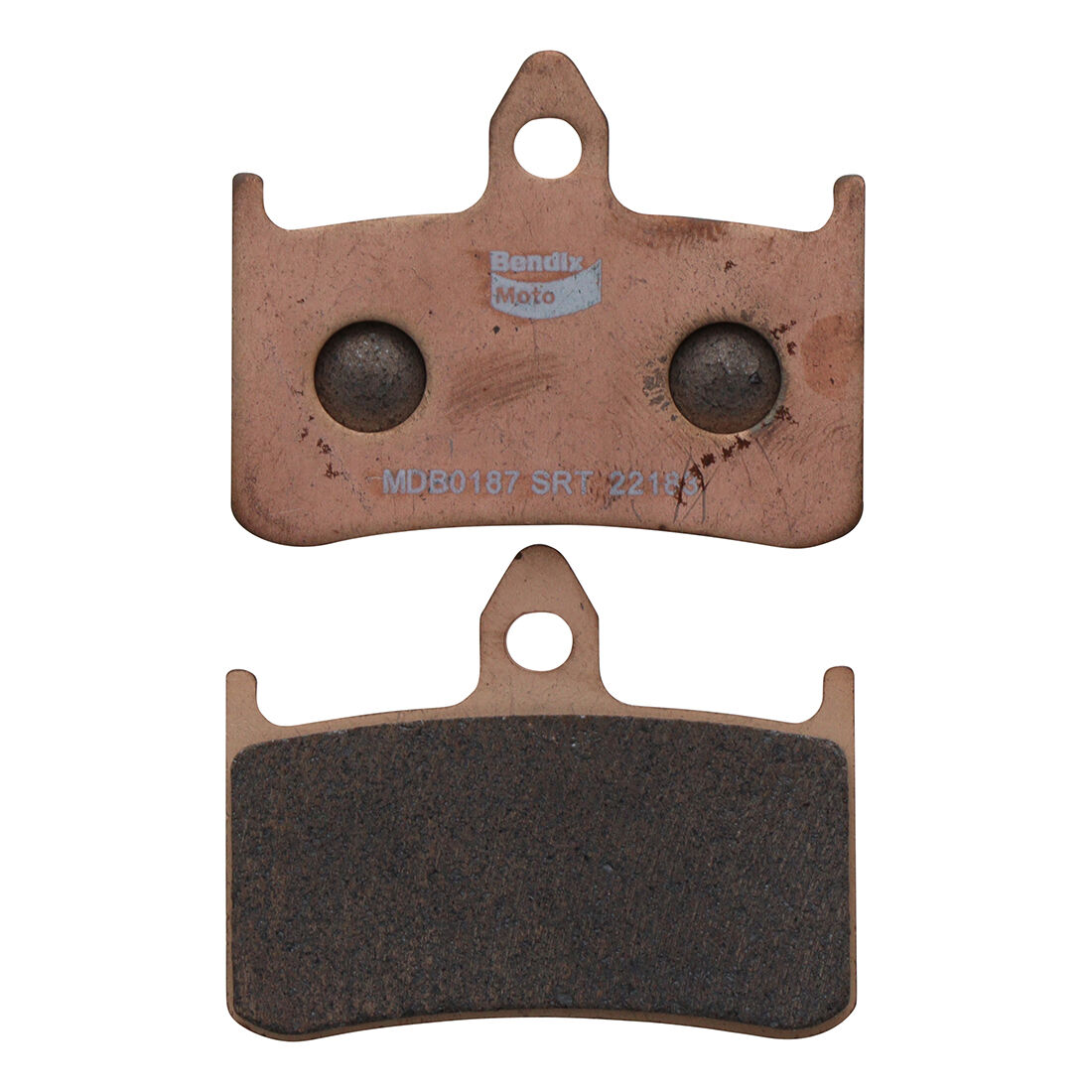 Bendix Street Road Track Motorcycle Disc Brake Pads - MDB0187-SRT, , scanz_hi-res