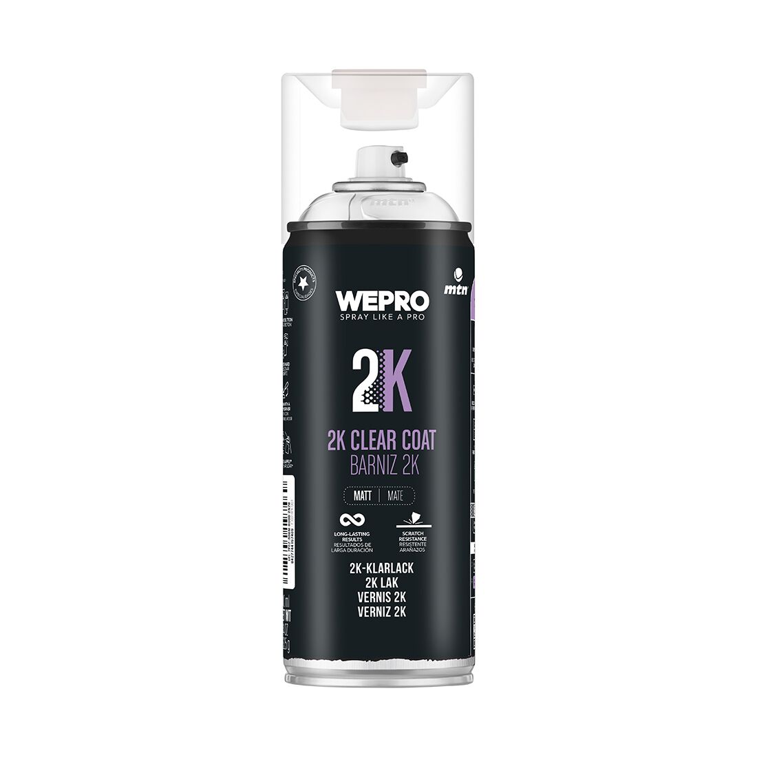 MTN WEPRO 2K Clear Coat Matt 400mL, , scanz_hi-res