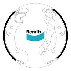 Bendix Brake Shoes - BS5287, , scanz_hi-res