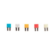 SCA Automotive Fuses - Micro 2 Blade, Assorted, 5 Pack, , scanz_hi-res