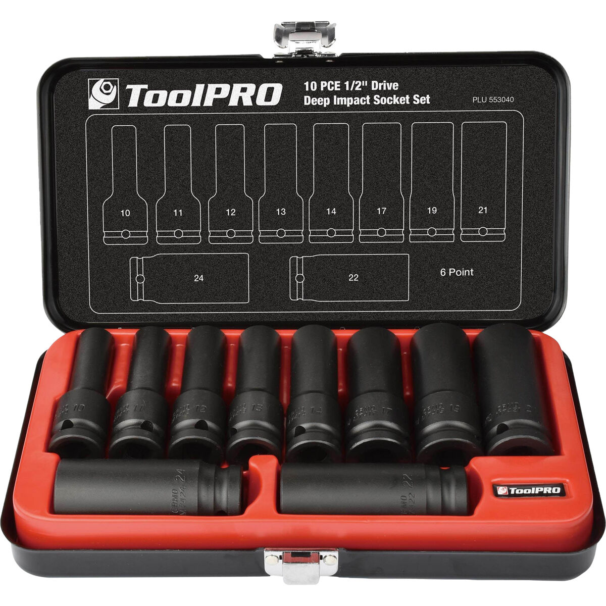 Deep shop socket set