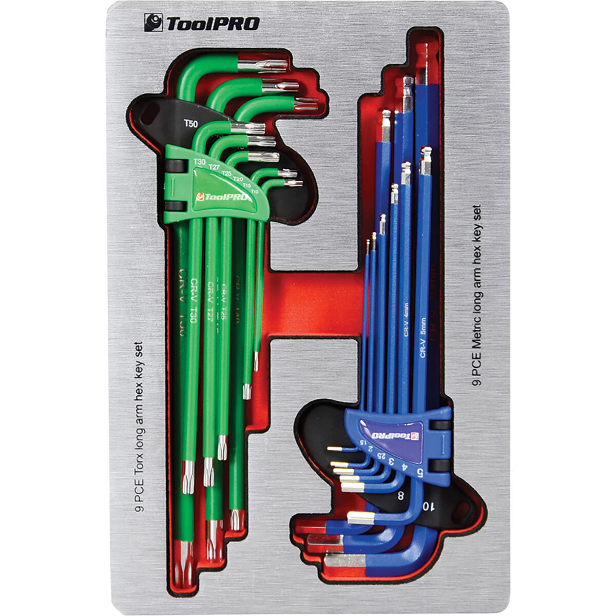 ToolPRO EVA Hex Key Set 18 Piece, , scanz_hi-res