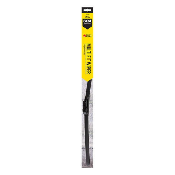 SCA Multi-Fit Wiper Blade 560mm (22") Single - MF22, , scanz_hi-res