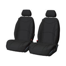 Getaway Neoprene Ready Made Seat Covers Front Pair Black suits Ranger Next Gen, , scanz_hi-res