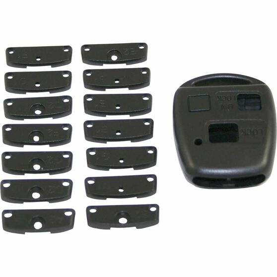MAP Key Remote Button replacement - Suits Various Toyota, KF325, , scanz_hi-res