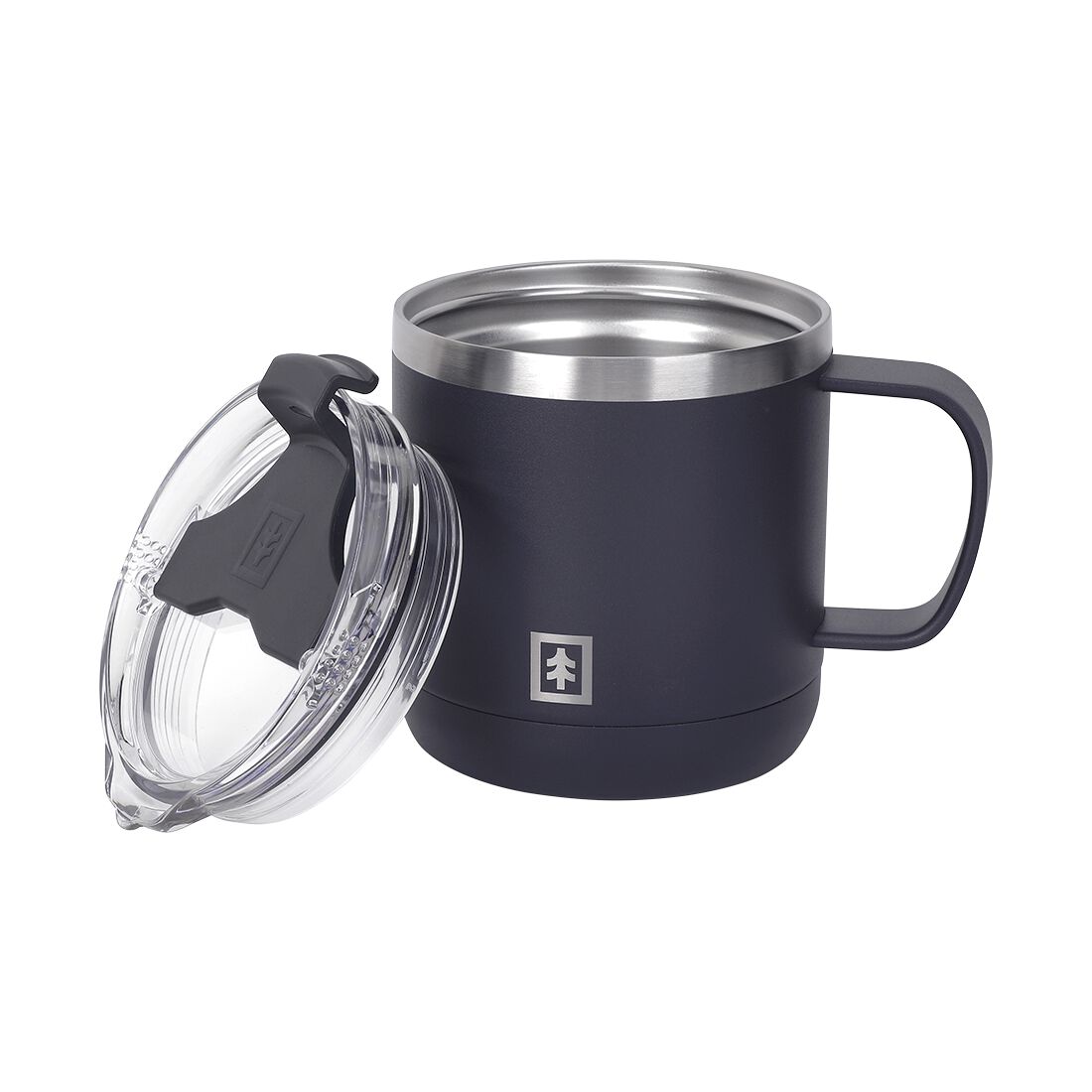 Swiss Tech Short Mug - 14oz/413ml, Charcoal, , scanz_hi-res