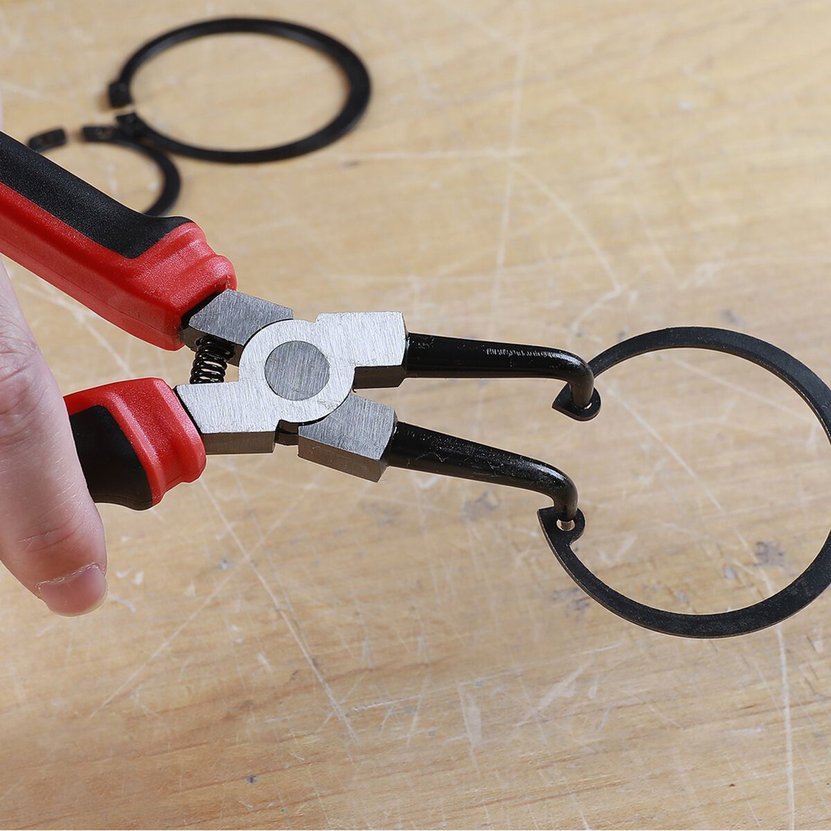 ToolPRO Circlip Pliers Internal Bent 170mm, , scanz_hi-res
