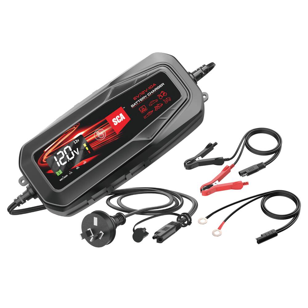 Volt Photo Can SCA Multi-Stage Battery Charger 6V/12 Volt 10 Amp | Supercheap Auto New ...