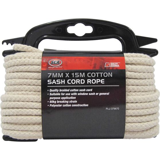 Sca Cotton Sash Cord 7mm X 15m Supercheap Auto New Zealand