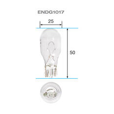 ENDURALIGHT Automotive Globes - Wedge 12V, 21CP, T-15, , scanz_hi-res