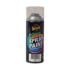 5 Star Enamel Spray Paint Clear 250g, , scanz_hi-res