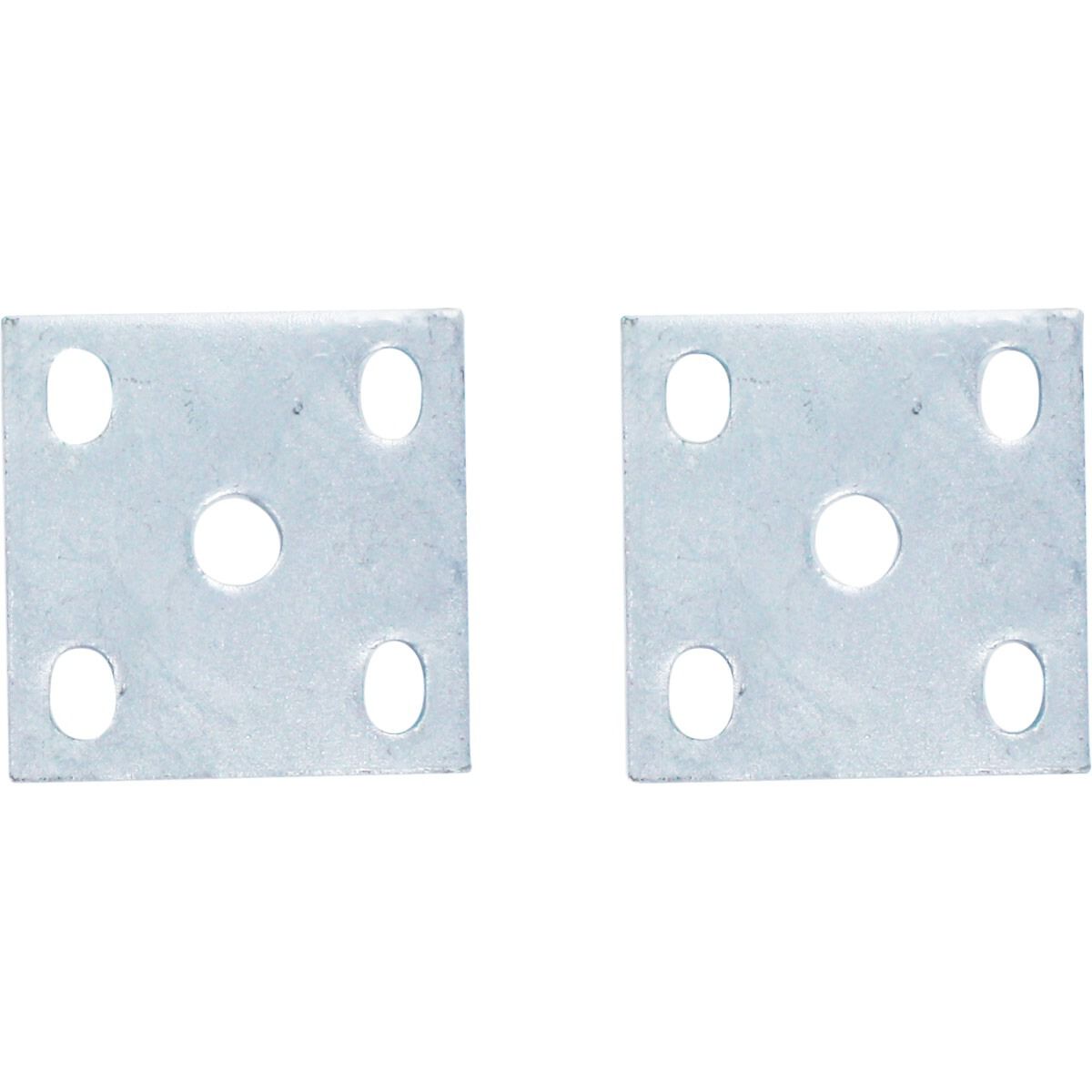 Trojan Axle U Bolt Plate - Galvanised, 45  /  50mm, , scanz_hi-res