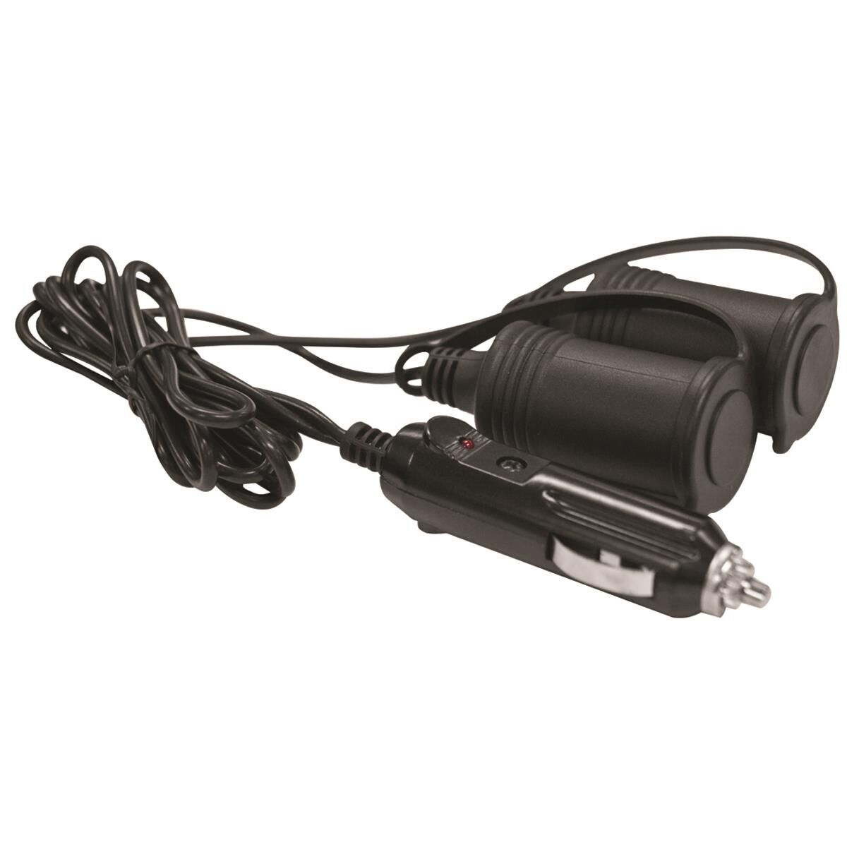 SCA Twin Extension 12V Socket 1m, , scanz_hi-res