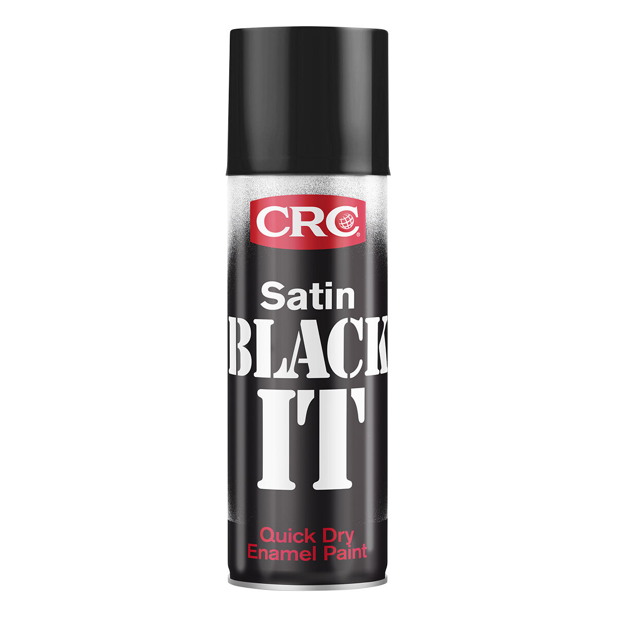 CRC Black It Enamel Paint, Satin Black - 280g / 400ml, , scanz_hi-res