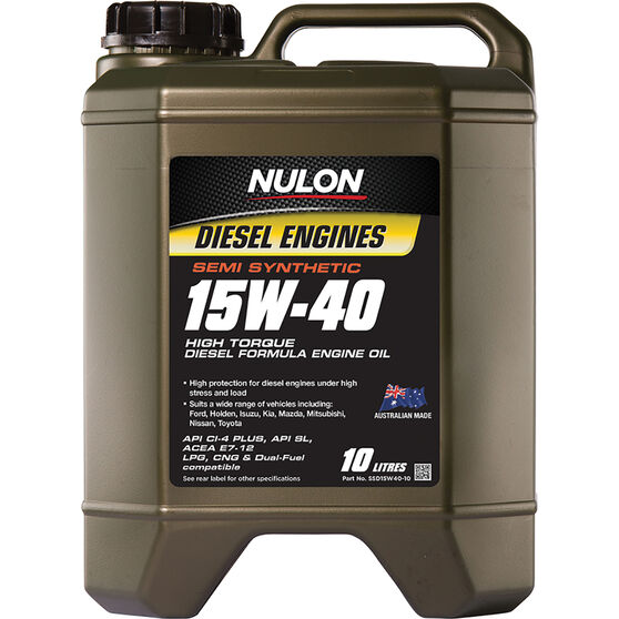 Semi Synthetic High Torque Diesel Oil - 15W-40, 10 Litre, , scanz_hi-res