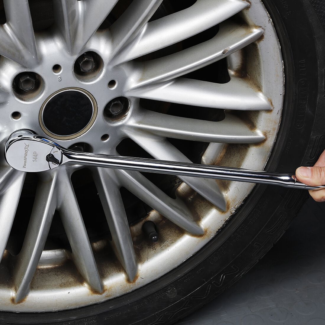 ToolPRO-X 144 Position Ratchet Long Handle 3 Piece Set, , scanz_hi-res