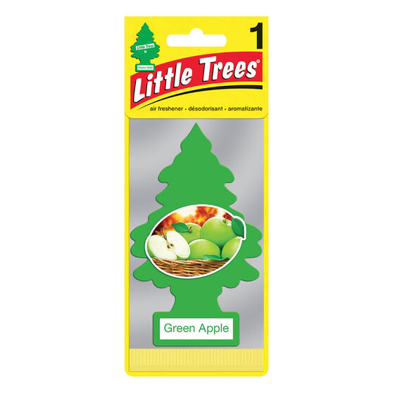 Little Trees Air Freshener - Green Apple 1 Pack, , scanz_hi-res