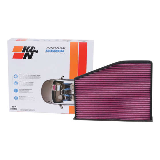 K&N Premium Disposable Cabin Air Filter - DVF5071, , scanz_hi-res