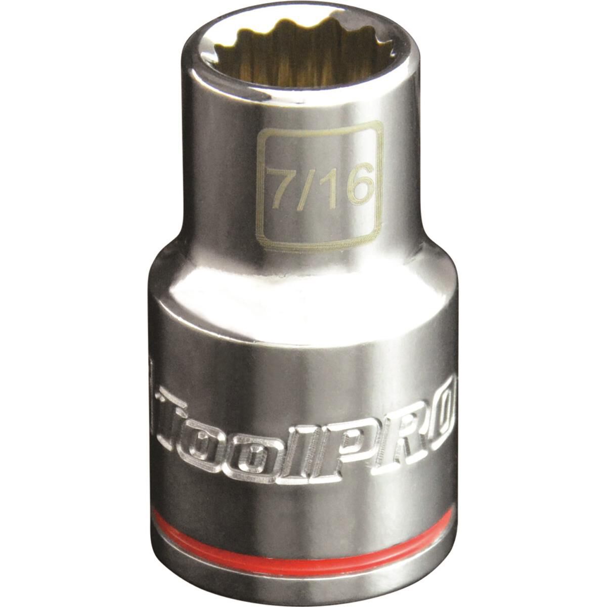 ToolPRO Single Socket 1/2" Drive 7/16", , scanz_hi-res