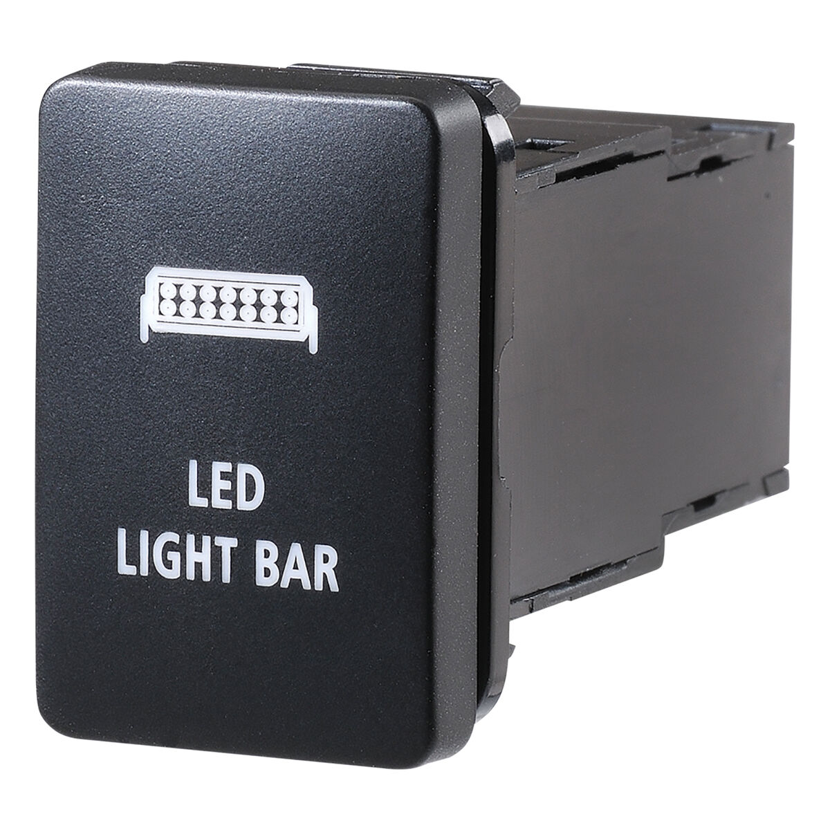 Narva OE Style Switch - Suits Toyota Landcruiser Prado 150-200 Series, Driving Light Bar Push On/Off Blue LED, Toyota, 63302BL, , scanz_hi-res