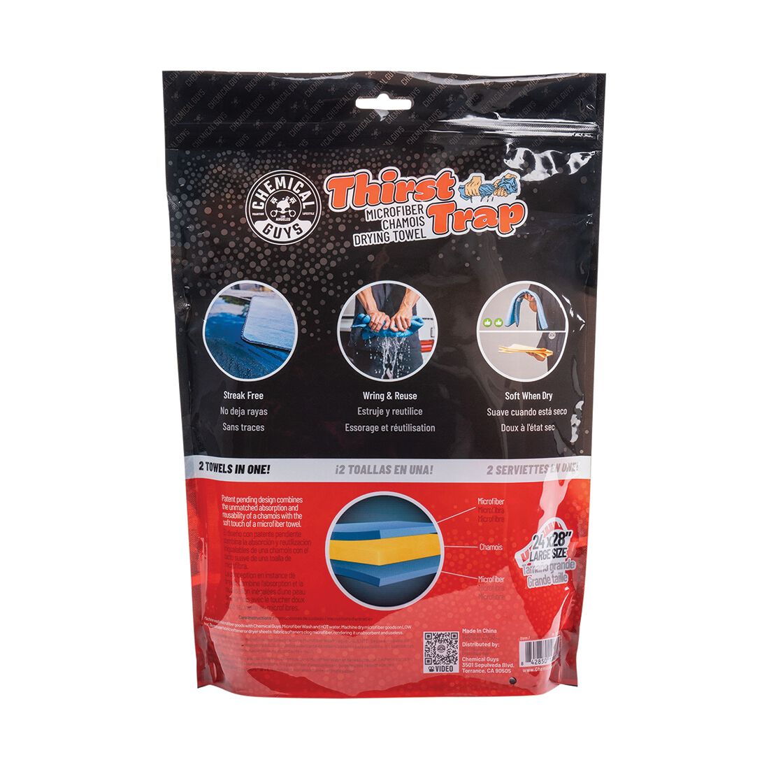 Chemical Guys Thirst Trap Drying Towel, , scanz_hi-res