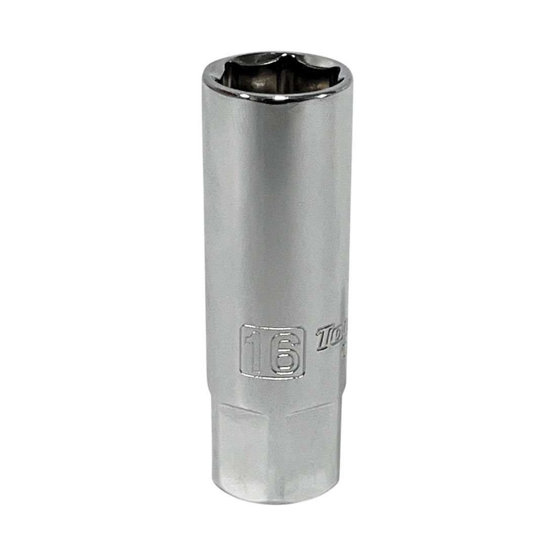 ToolPRO Magnetic Spark Plug Socket 1/2" Drive 16mm, , scanz_hi-res