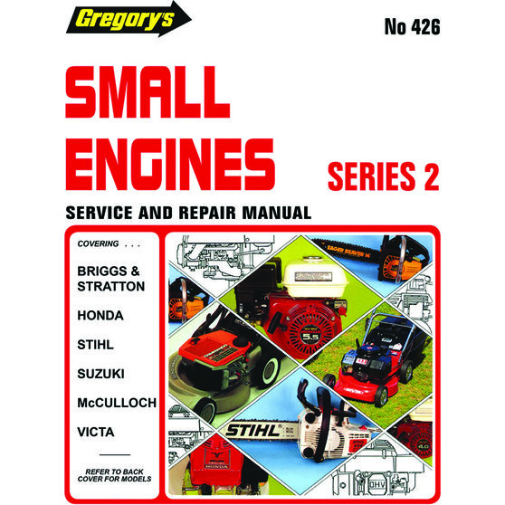Gregory's Service and Repair Manual Small Engines - 426, , scanz_hi-res