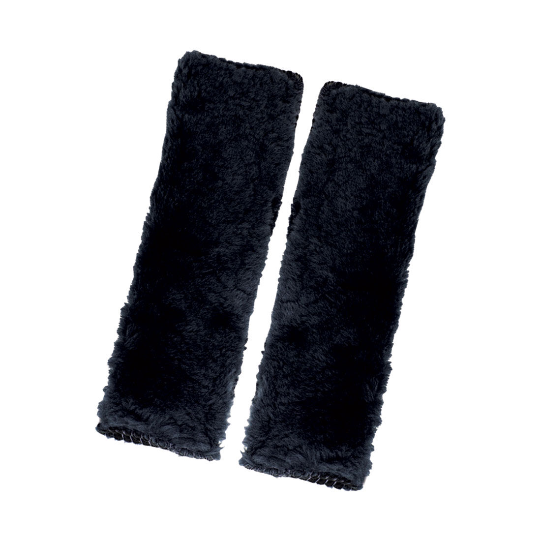 CLOUDLUX Seat Belt Buddies Sheepskin Black Pair, , scanz_hi-res