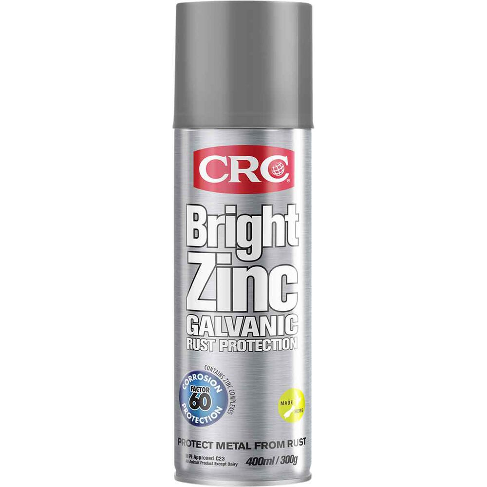 CRC Bright Zinc 400mL Supercheap Auto New Zealand