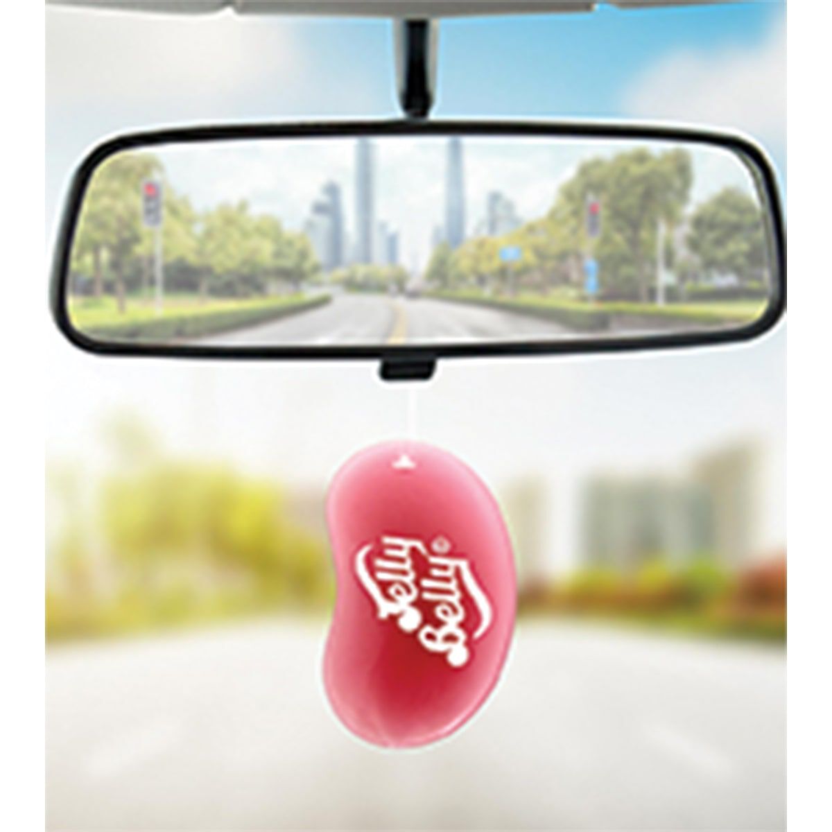 Jelly Belly 3D Air Freshener Strawberry Daiquiri, , scanz_hi-res