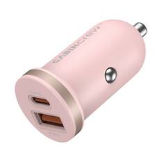 Cabin Crew 30W Dual Port Car Charger Pink, , scanz_hi-res