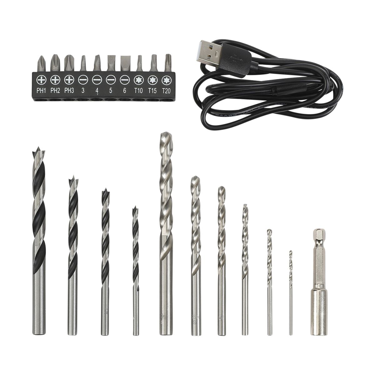 ToolPRO 8V USB Drill Driver Kit, , scanz_hi-res