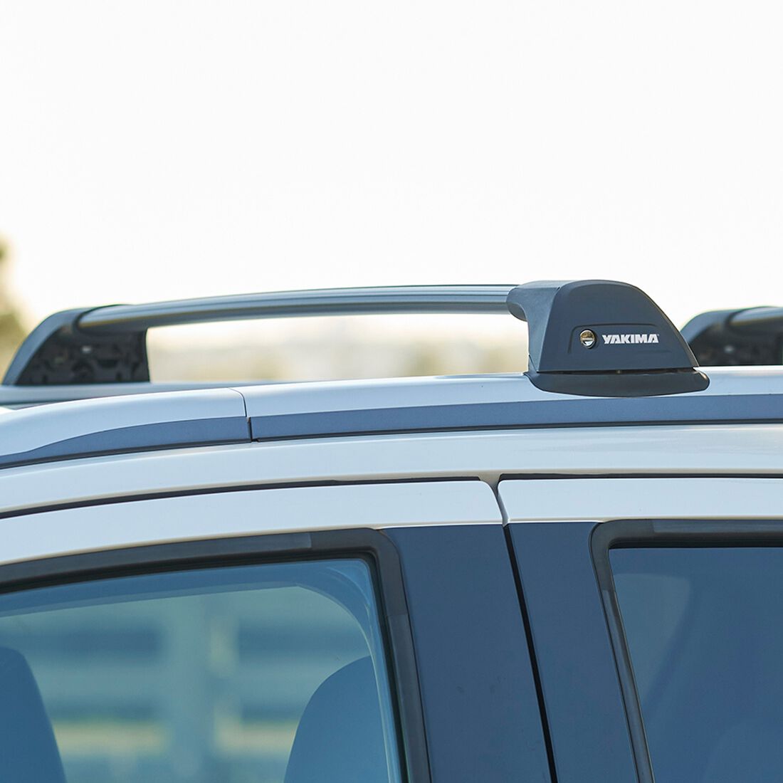 Yakima Aero Flush Bar 95 & 100cm Black Roof Rack Pair - S25YB, , scanz_hi-res